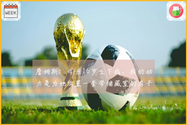 詹姆斯：母亲16岁生下我，我的动力是为她购置一套带储藏室的房子